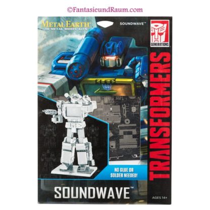 Transformers Soundwave- 3D Metall Modell