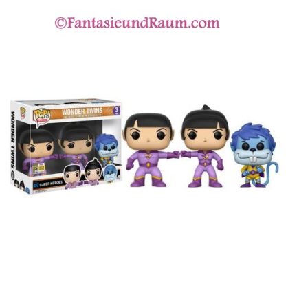 Superfriends Wonder Twins: Zan, Jayna & Gleek SDCC 2017 (Exc)