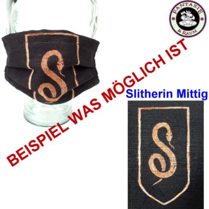 Maske Slitherin Mittig