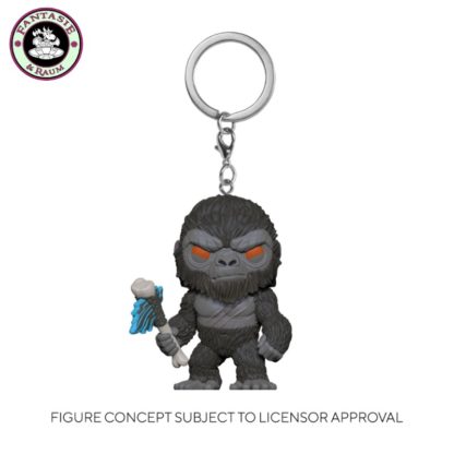 Kong with Axe Keychain