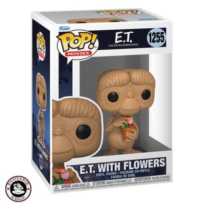 E.T. with flowers
