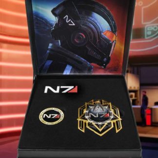 Mass Effect Ansteck-Button N7 Premium Box