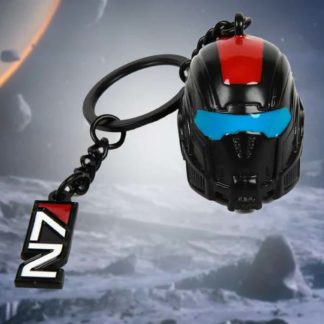 Mass Effect Metall Schlüsselanhänger N7 Helmet