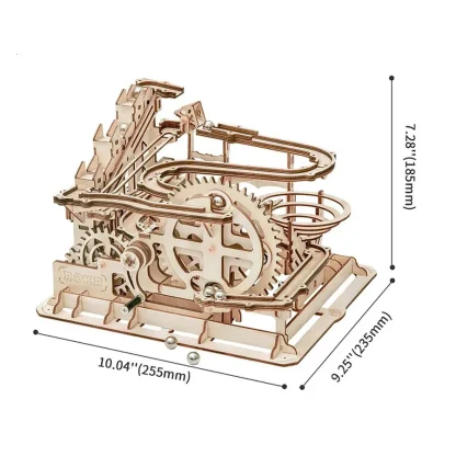 Holzbausatz Murmelbahn