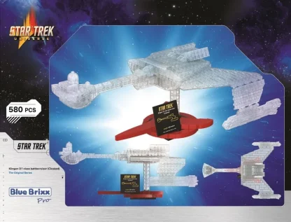 STAR TREK™ Klingon D7 Klasse Schlachtkreuzer Getarnt