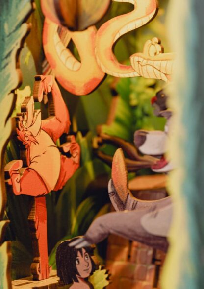 Book Nook Mini-Diorama Das Dschungelbuch