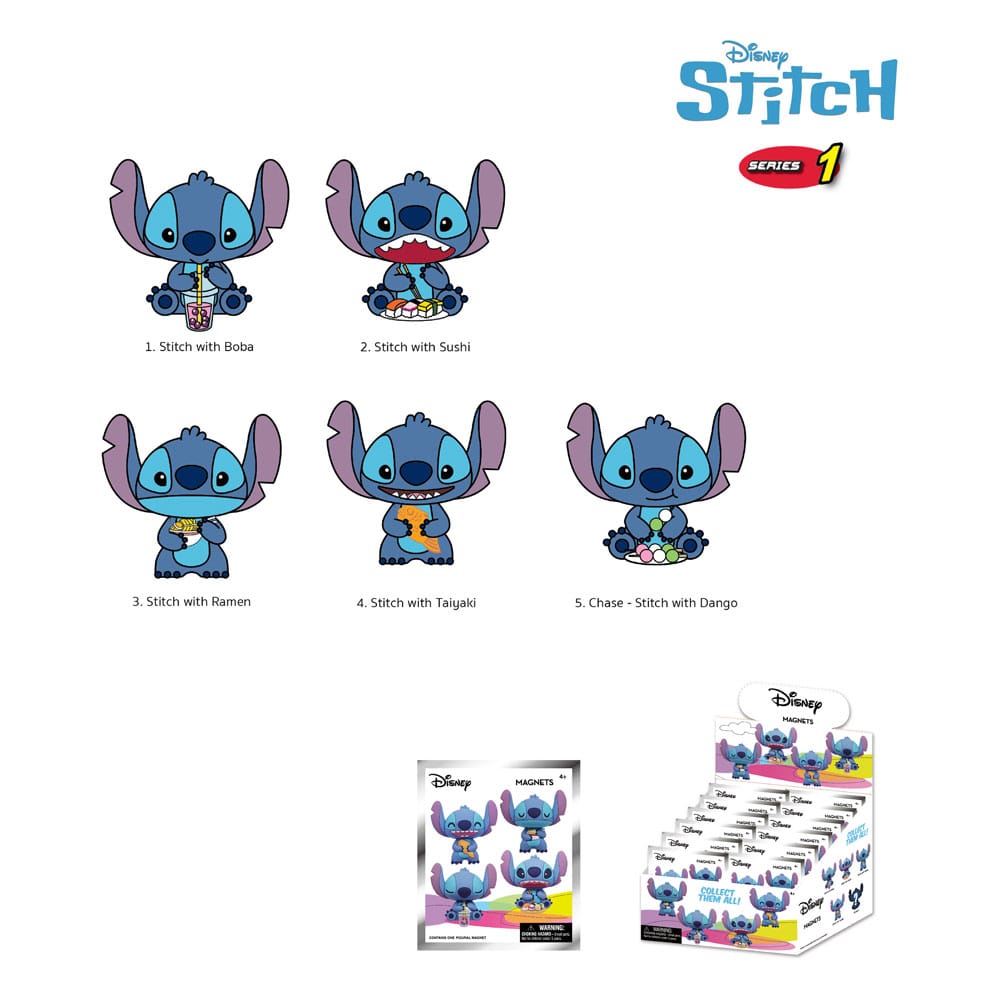 Lilo & Stitch Relief-Magnete