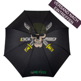 One Piece Regenschirm Zoro Black Sword