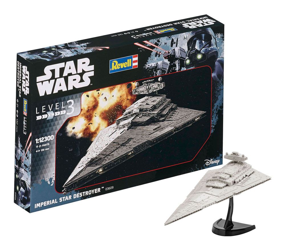 Star Wars Modellbausatz 1/12300 Imperial Star Destroyer 13 cm – Bild 3