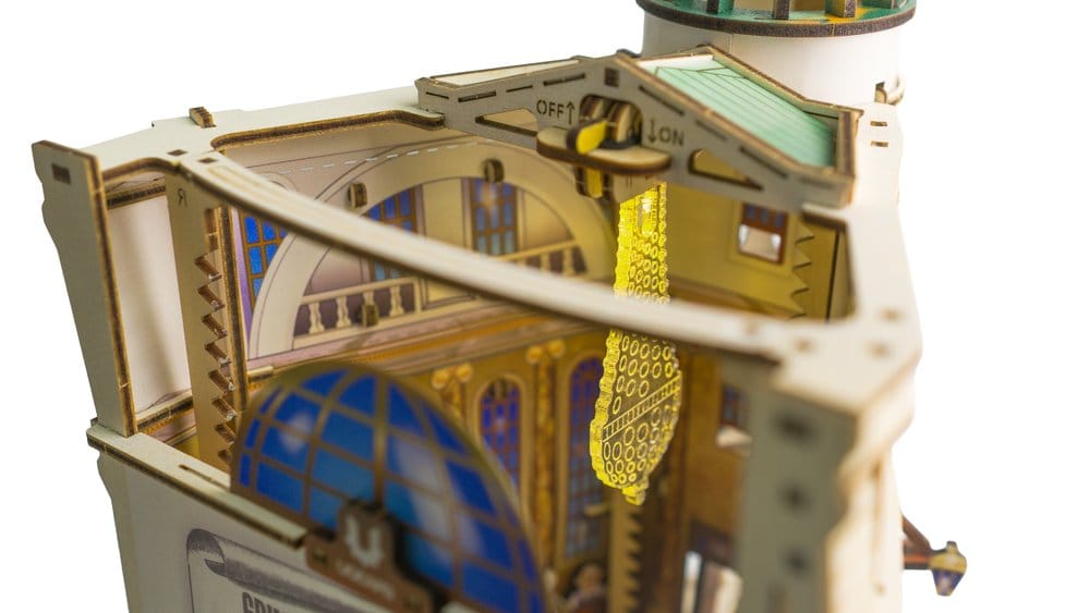 Preorder: Harry Potter Modellbausatz aus Holz Gringotts Bank Murmelbahn – Bild 10
