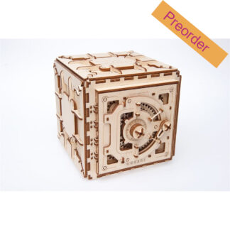 Preorder: Ugears Modellbausatz aus Holz Tresor