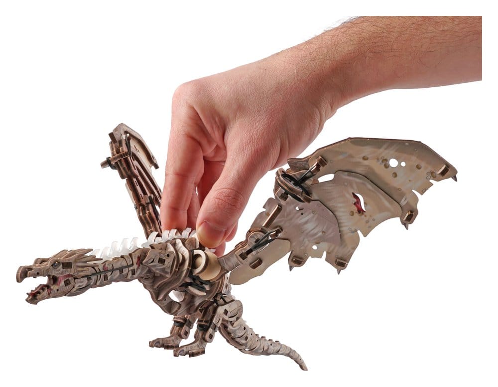 Preorder: Harry Potter Modellbausatz aus Holz Ukrainischer Eisenbauch-Drache – Bild 16