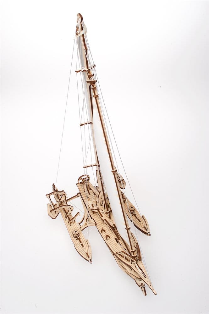 Ugears 3D-Holzpuzzle Trimaran Merihobus