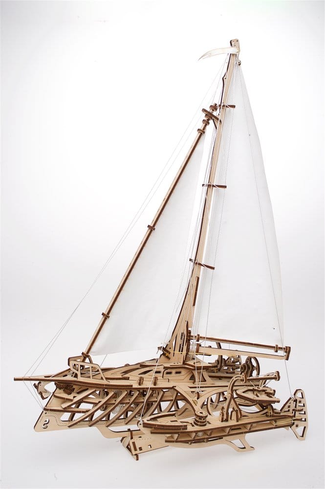 Ugears 3D-Holzpuzzle Trimaran Merihobus