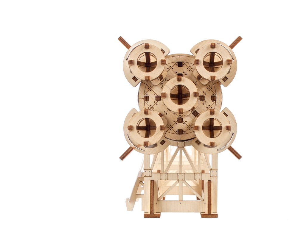 Holzpuzzle Saturn V